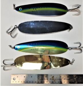 A&S TACKLE SUPER FLUTTER SPOON 8"
