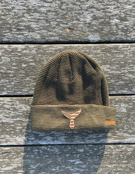 CHASING TAIL WINTER HAT HUNTER GREEN