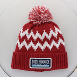 LEGACY ZIG ZAG BOBBLE HAT W/GOOSE HUMMOCK PATCH