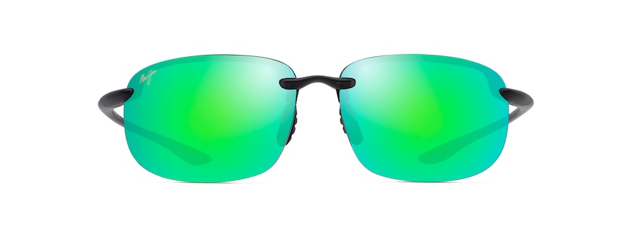 MAUI JIM MAUI GREEN HOOKIPA XLARGE MATTE TRANS GREY