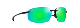 MAUI JIM MAUI GREEN HOOKIPA XLARGE MATTE TRANS GREY