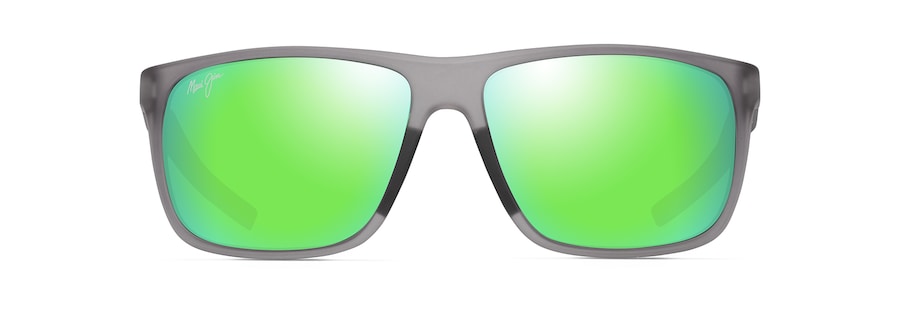 MAUI JIM MAUI GREEN MIRROR LEHOPULU MATTE TRANSPARENT GREY