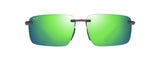 MAUI JIM MAUI GREEN LAULIMA SHINY TRANS BROWN