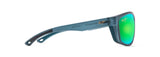 MAUI JIM MAUI JIM NUU LANDING MATTE TEAL W/AQUA RUBBER