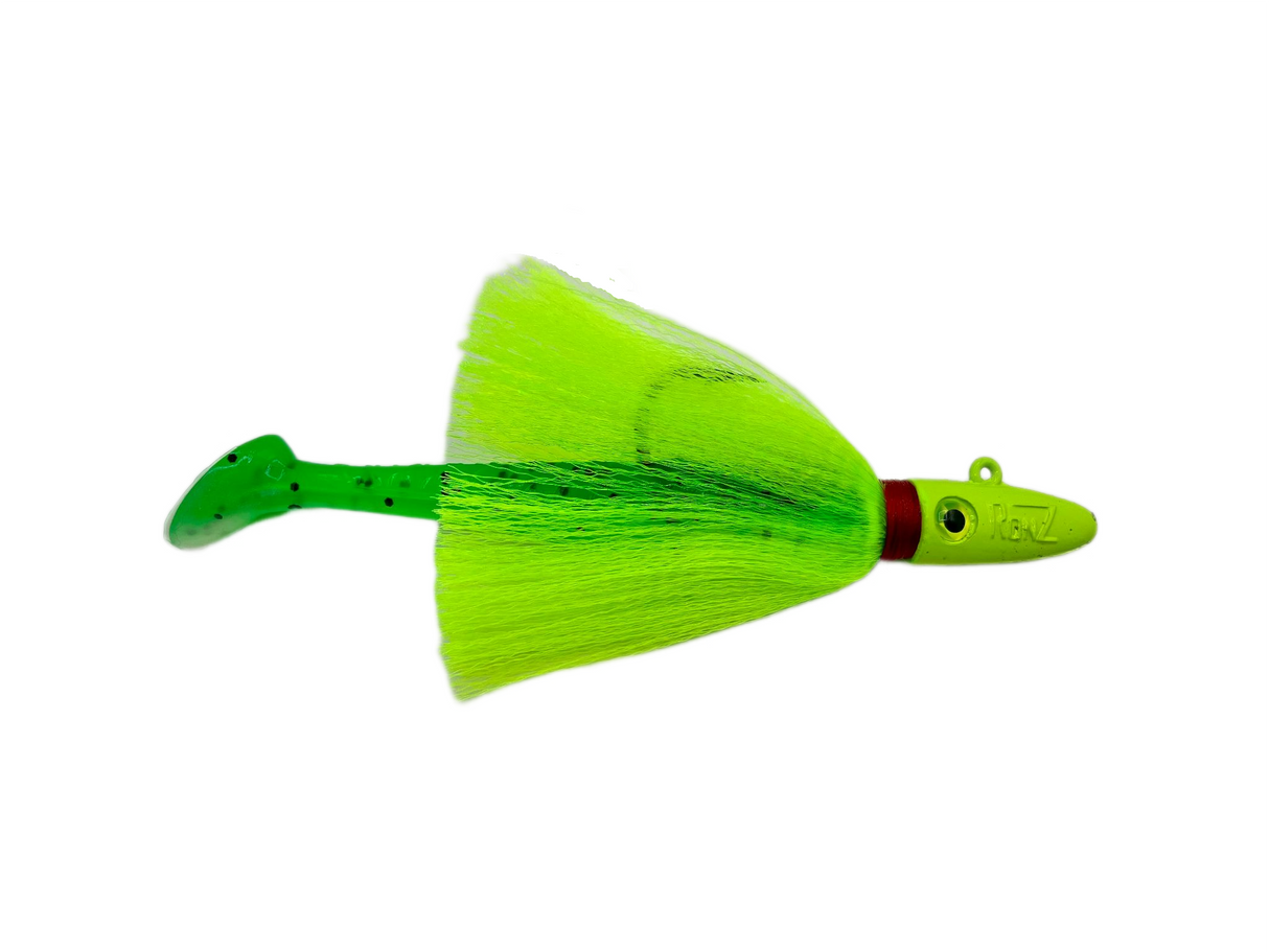 RONZ PADDLEHAWK RIGGED BUCKTAIL