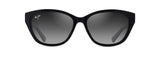 MAUI JIM NEUTRAL GREY PUNONO SHINY BLACK