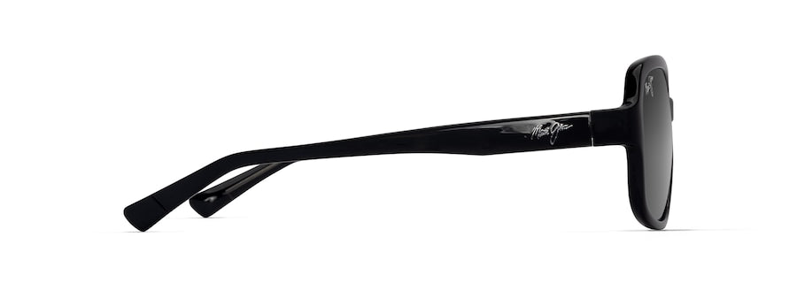 MAUI JIM NEUTRAL GREY HILUHILU SHINY BLACK