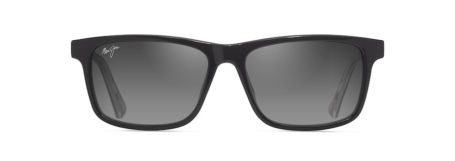 MAUI JIM NEUTRAL GREY OKINA SHINY BLACK
