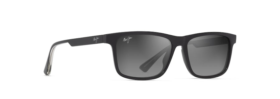 MAUI JIM NEUTRAL GREY OKINA SHINY BLACK