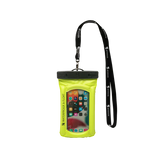 GECKOBRANDS FLOAT PHONE DRY BAG NEON GREEN