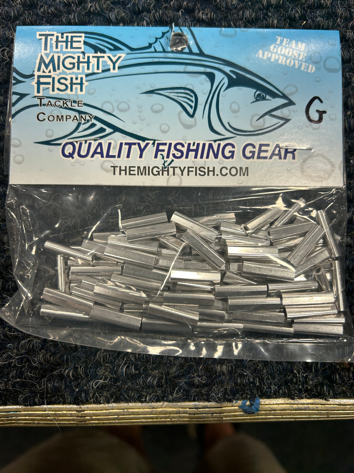 GOOSE HUMMOCK G CRIMP 200 LB QTY 100