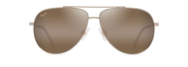 MAUI JIM HCL HAUOLI SHINY LT GOLD W/ORANGE & YELLOW