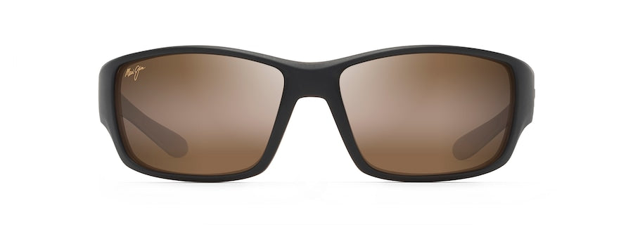 MAUI JIM HCL LOCAL KINE MATTE DARK TRANS BROWN/CREAM