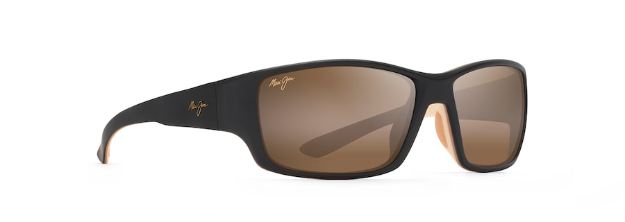 MAUI JIM HCL LOCAL KINE MATTE DARK TRANS BROWN/CREAM