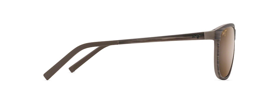 MAUI JIM HCL GREY LELE KAWA BROWN STRIPE