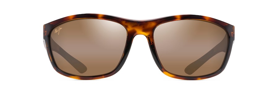 MAUI JIM HCL NUU LANDING TORTOISE W/BLACK RUBBER
