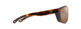 MAUI JIM HCL NUU LANDING TORTOISE W/BLACK RUBBER