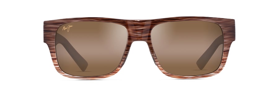 MAUI JIM HCL KEAHI BROWN STRIPE