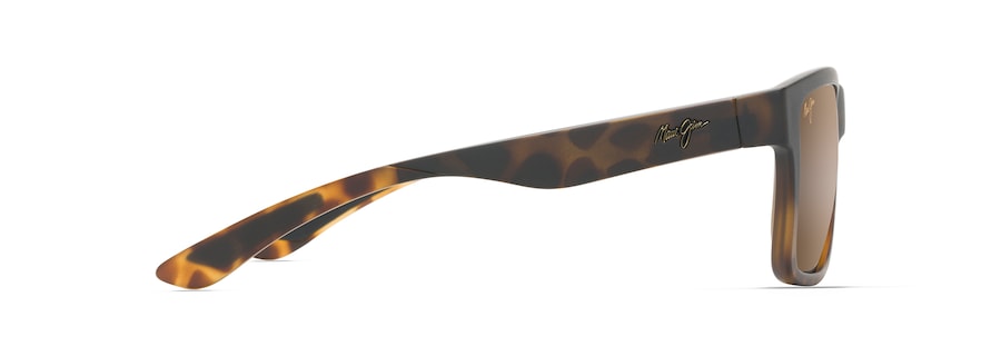 MAUI JIM HCL THE FLATS BLACK W/TORTOISE LOWER RIM