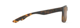 MAUI JIM HCL THE FLATS BLACK W/TORTOISE LOWER RIM