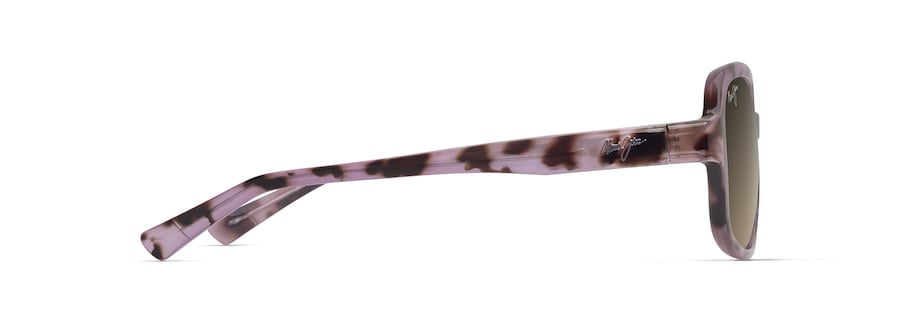 MAUI JIM HCL BRONZE HILUHILU SHINY SPOTTED PINK HAVANA