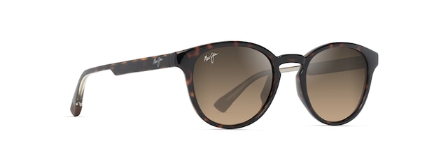 MAUI JIM HCL HIEHIE DARK HAVANA WITH TRANS YELLOW