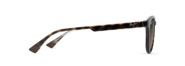 MAUI JIM HCL HIEHIE DARK HAVANA WITH TRANS YELLOW