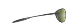 MAUI JIM HT HO'OKIPA ULTRA R METAL SHINY TRANSPARENT DARK GREY