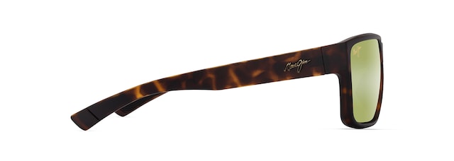 MAUI JIM HT UILA MATTE DARK HAVANA WITH BLACK