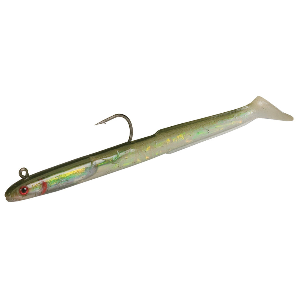 TSUNAMI HOLOGRAPHIC SAND EEL 4" OLIVE BACK 1/4 OZ