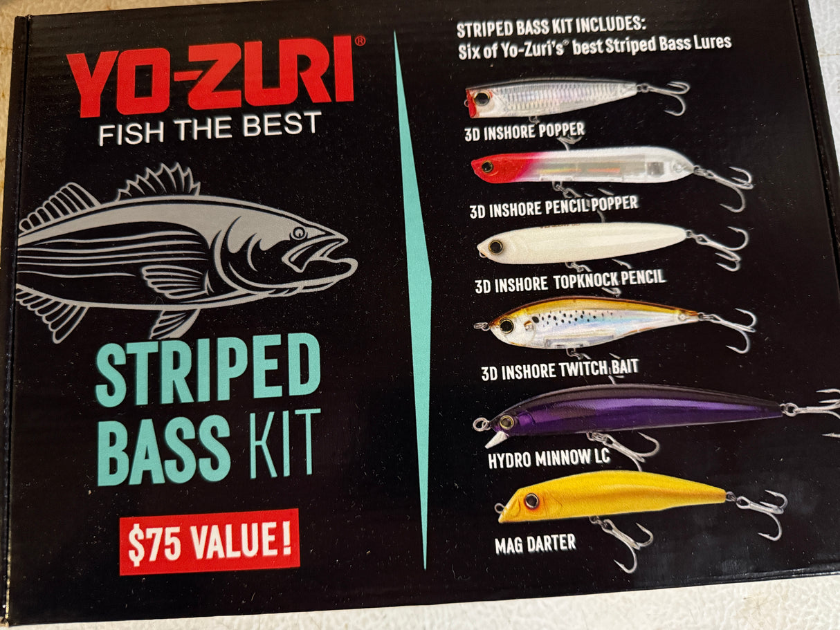Yo-Zuri Striped Bass Kit