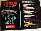 Yo-Zuri Striped Bass Kit