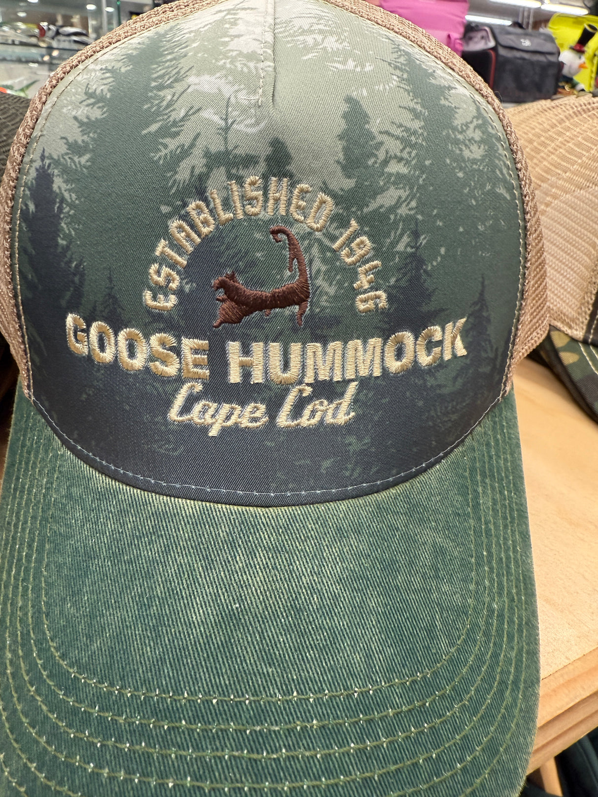 LEGACY OLD FAVORITE 5-PANEL TRUCKER DEEP FOREST GH CAPE COD 1946