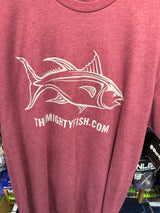OURAY SUEDED SS TEE MIGHTY FISH