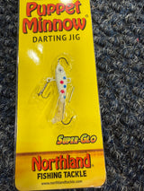 NORTHLAND PUPPET MINNOW SUPER-GLO DARTING JIG