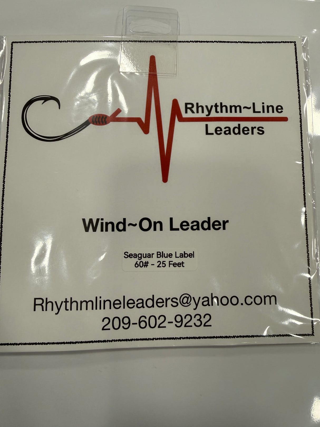 RHYTHM-LINE LEADERS SEAGUAR BLUE LABEL CASTING LEADER 12 FT