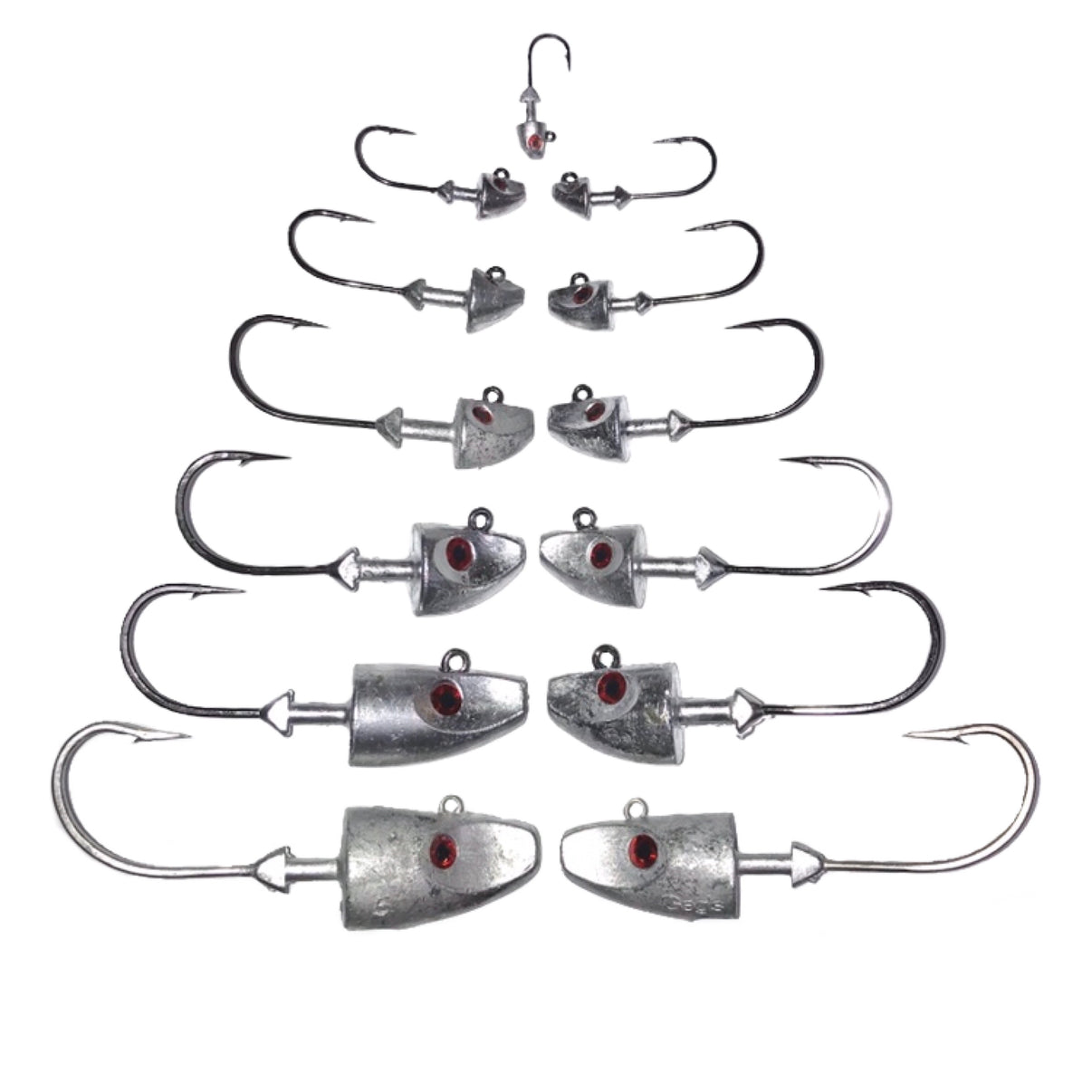 AL GAGS UNDERSPIN JIG HEAD 3/8 OZ