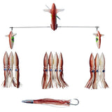 CHATTER LURES 24" WINGMAN SIDE TRACKER WITH 9" SHELL SQUID