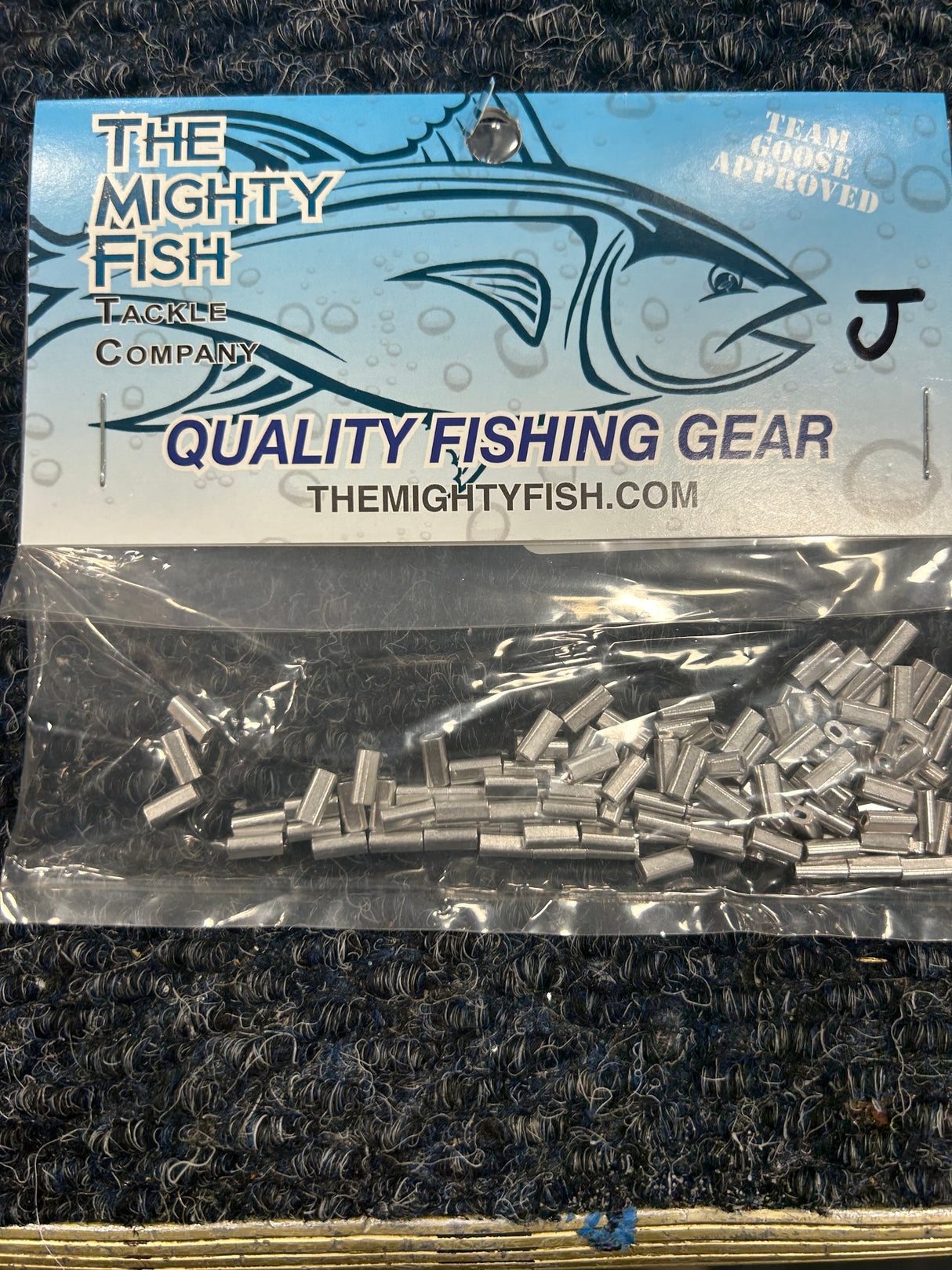 GOOSE HUMMOCK J CRIMP 60-80 LB QTY 100