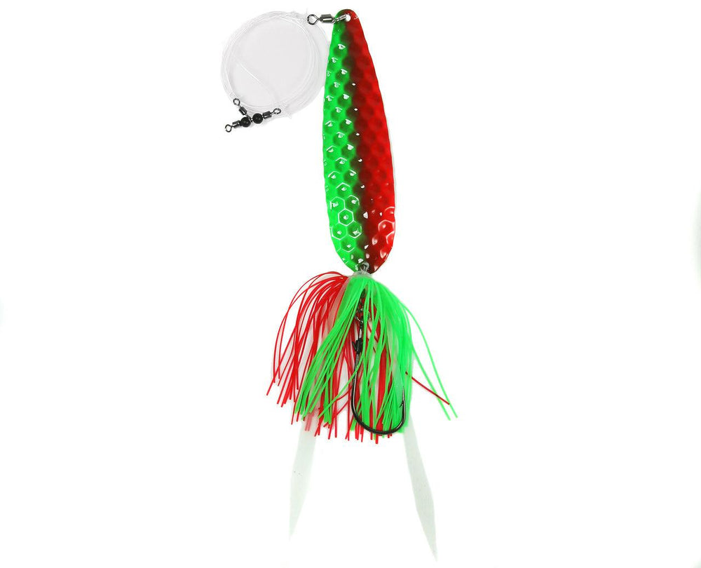 JIGGING WORLD FLUKE SPOON RIG 4.5"
