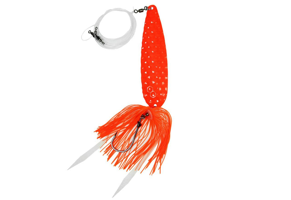 JIGGING WORLD FLUKE SPOON RIG 4.5"