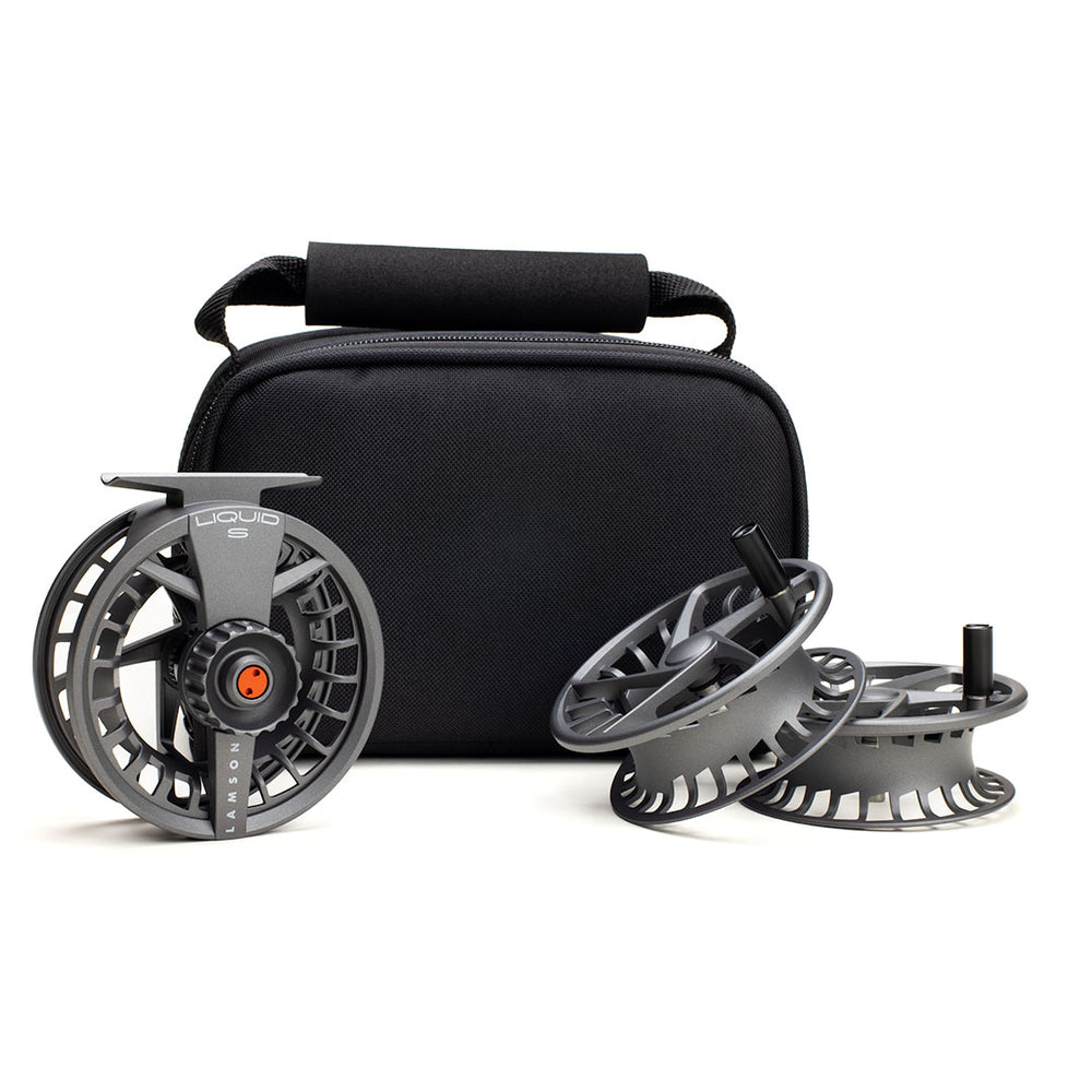 LAMSON LIQUID S-SERIES HD FLY REEL 3-PACK