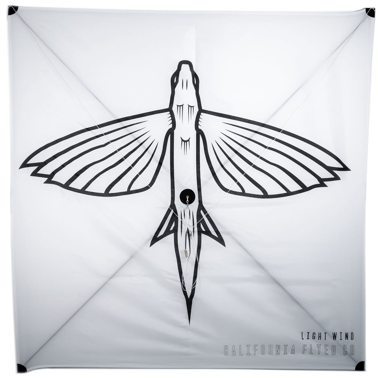 CALIFORNIA FLYER CO. LIGHT WIND FISHING KITE