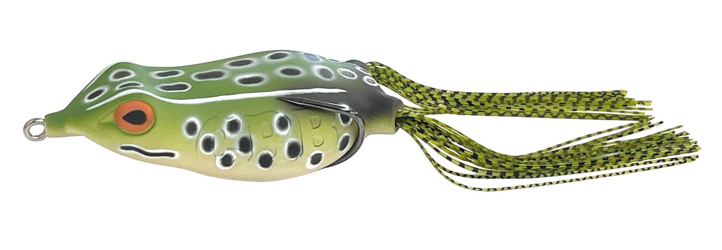 copper frog plastic fish lure Copper Red Baits Wave Frog Sparrow
