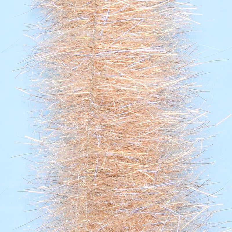 HARELINE EP Minnow Head Brush 1.5 inch Wide UV SHRIMP TAN