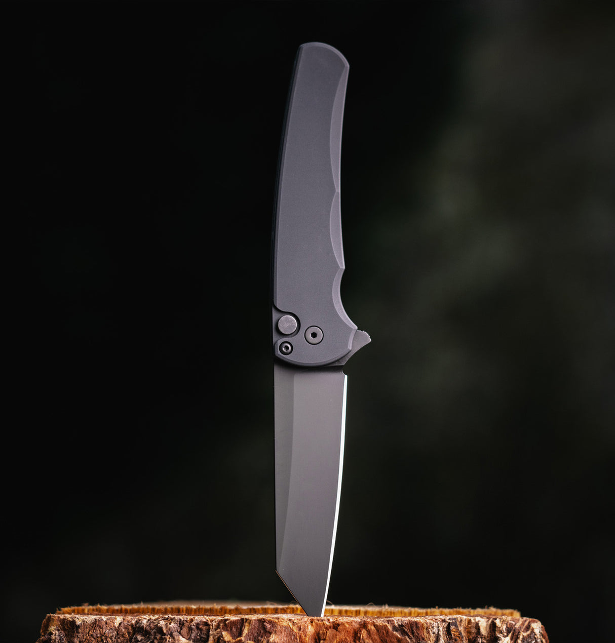 PRO-TECH MALIBU - Black Aluminum Handle