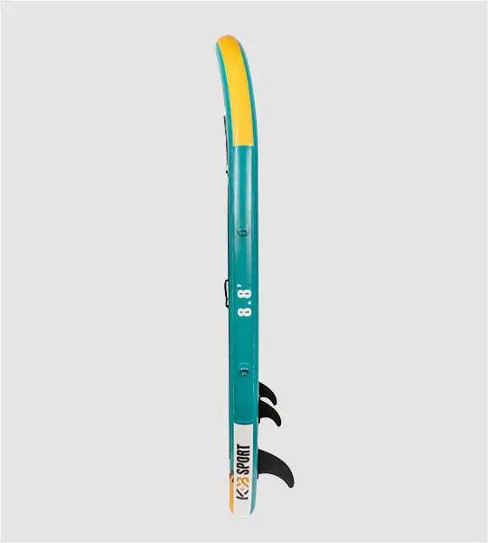 K&B INFLATABLE PADDLE BOARD FRONTENAC 8.8 FT TEAL