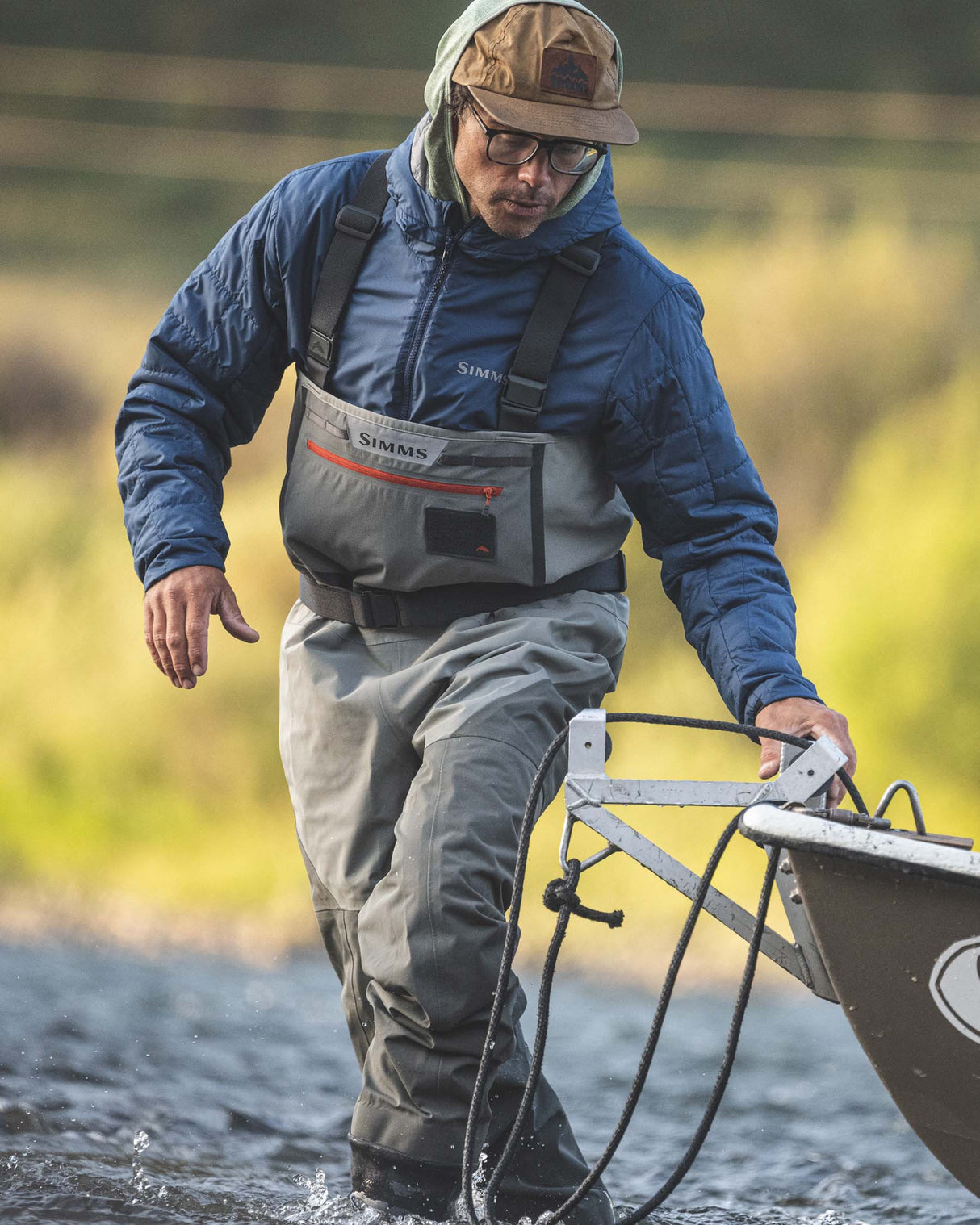 SIMMS MENS FREESTONE STOCKINGFOOT