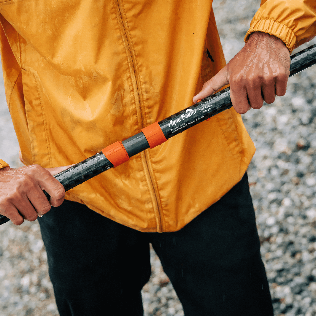 AQUA-BOUND TANGO CARBON BK LAM-LOK/POSI-LOK CARBON SHAFT 2 PC KAYAK PADDLE