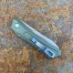 PRO-TECH Dmitry Sinkevich Design Oligarch Auto, Green Handle, Smoky Grey DLC Magnacut Blade